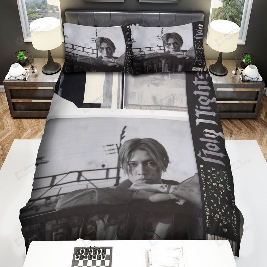 Miyavi Holy Nights (Lockdown 2020) Album Cover Bed Sheets Spread Comforter Duvet Cover Bedding Sets