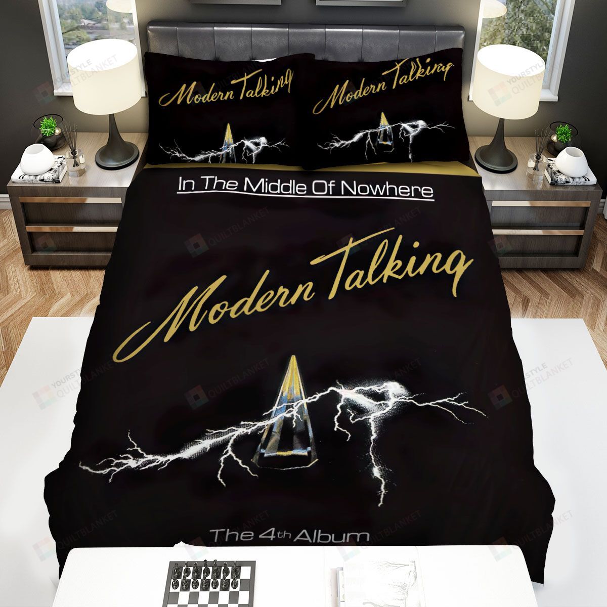 Modern Talking In The Middle Of Nowhere The 4th Album Music Bed Sheets Spread Comforter Duvet Cover Bedding Sets