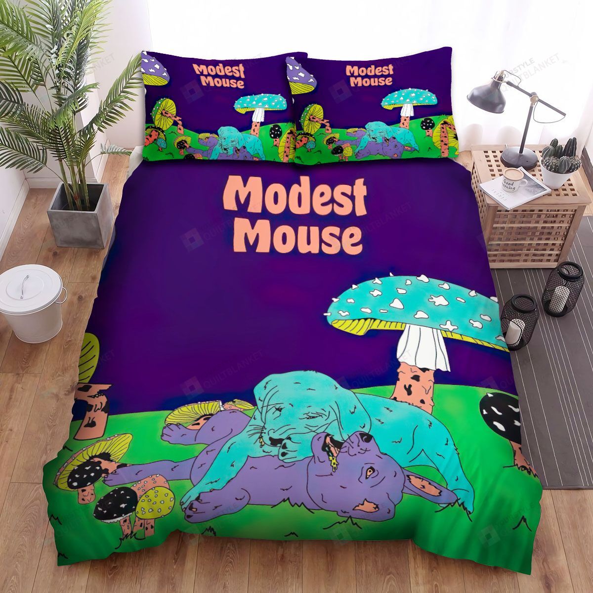 Modest Mouse Artwork Bed Sheets Spread Comforter Duvet Cover Bedding Sets
