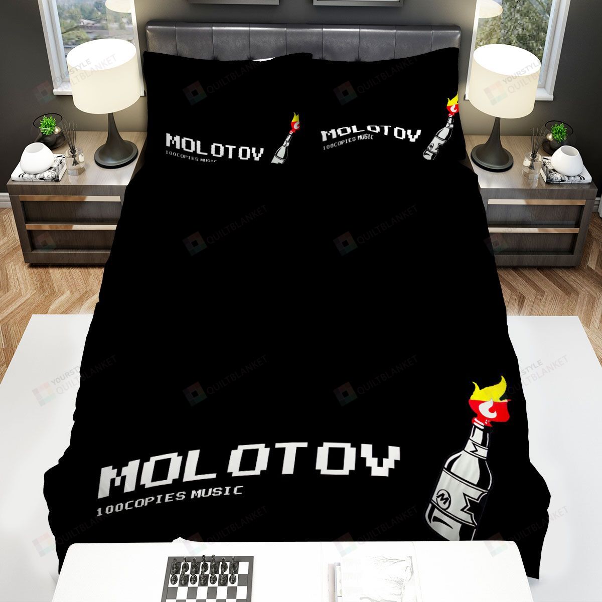 Molotov Band 100 Copies Music Bed Sheets Spread Comforter Duvet Cover Bedding Sets