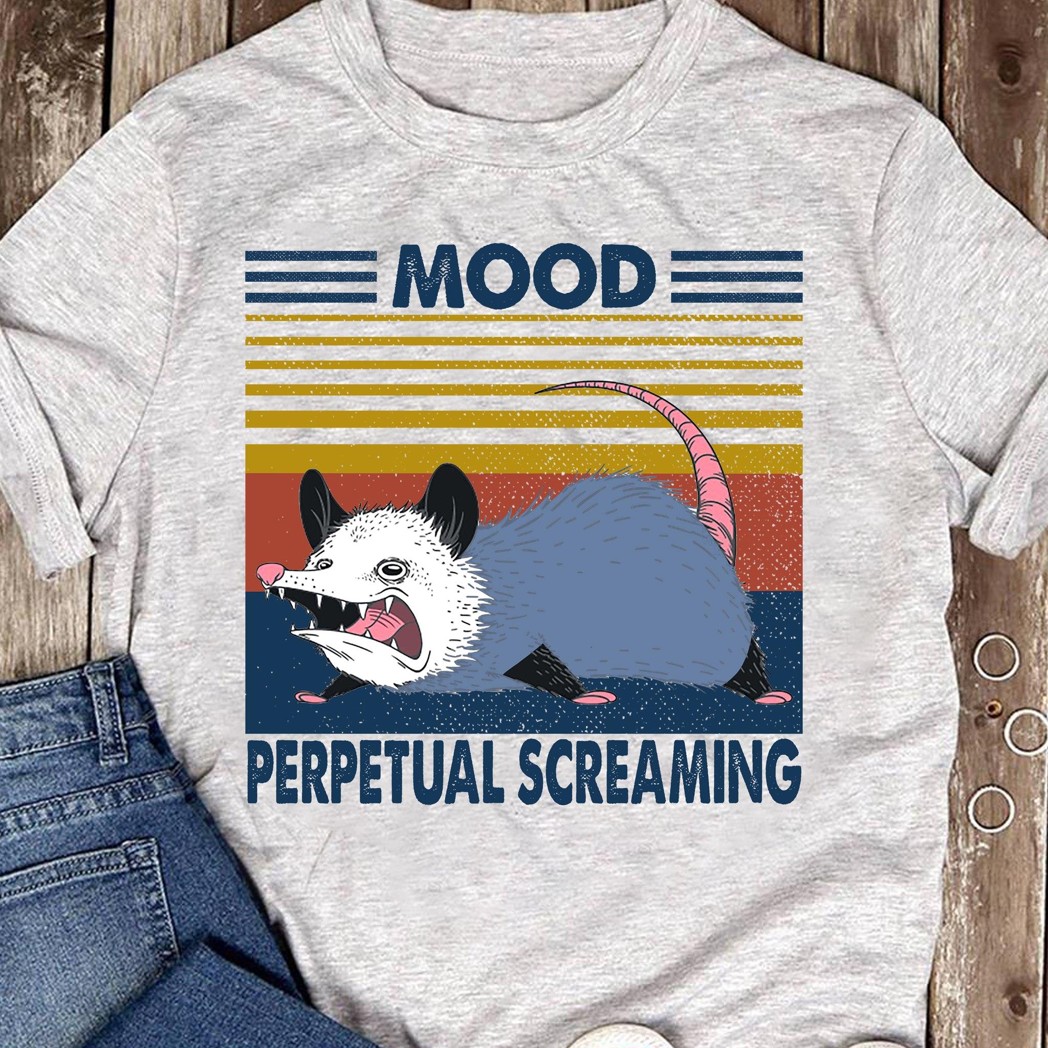 Mood Perpetual Screaming Shirt