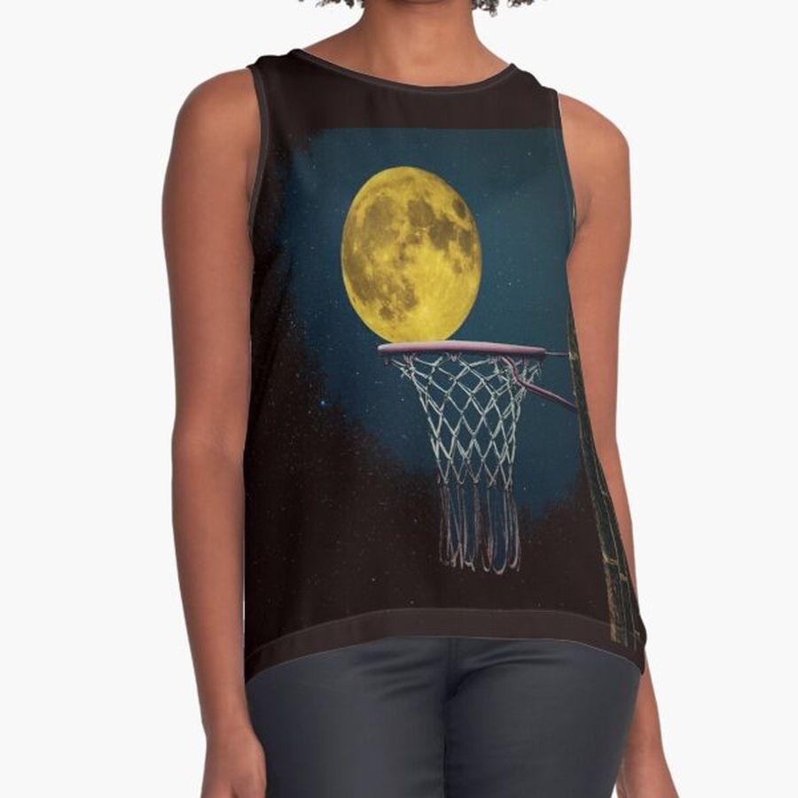 Moon basketball Sleeveless Top