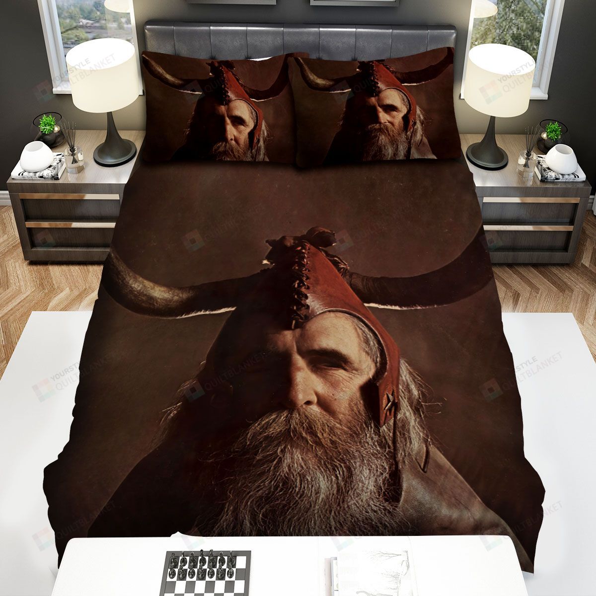 Moondog Moondog 2 Album Cover Bed Sheets Spread Comforter Duvet Cover Bedding Sets