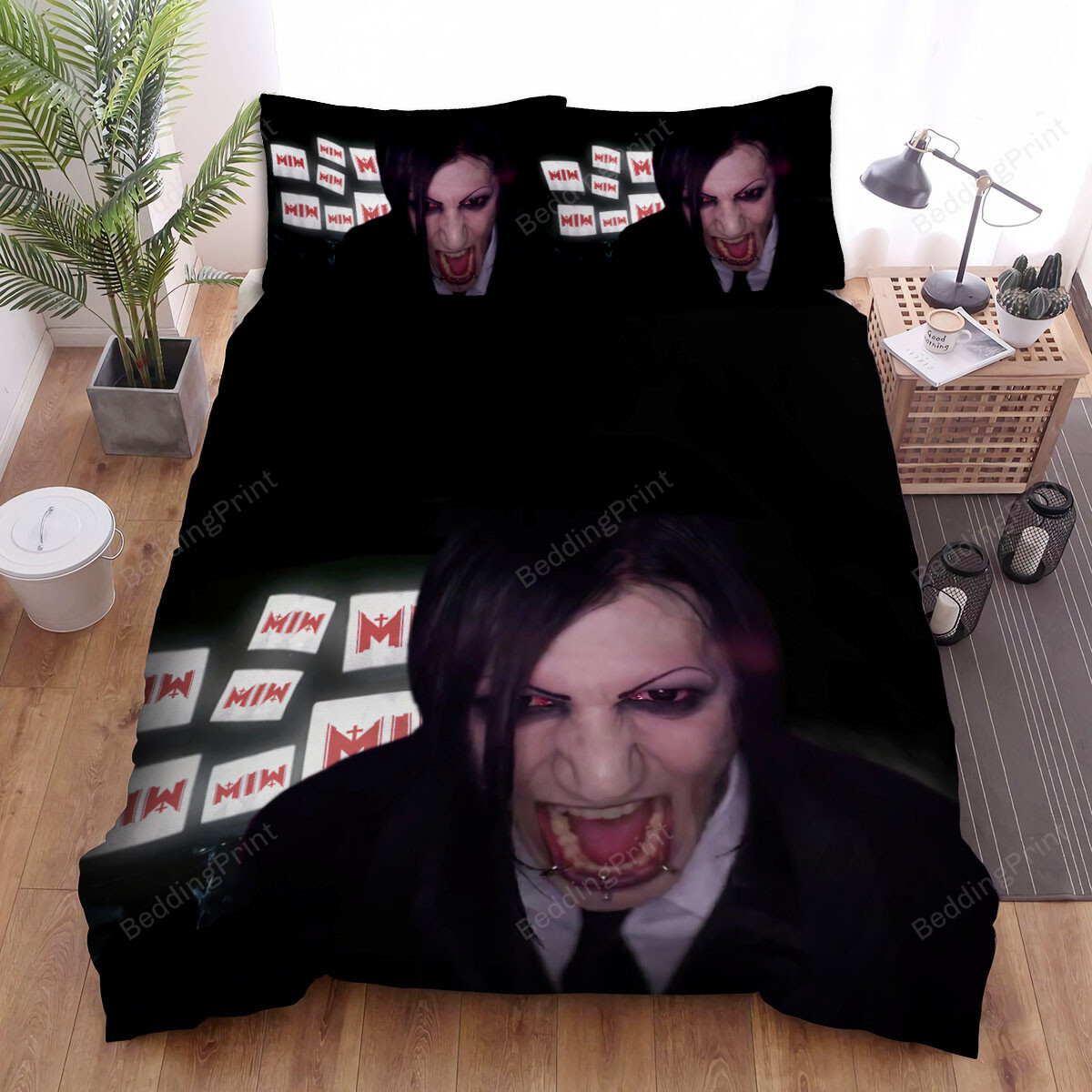 Motionless In White Music Band Broken But Can't Be Killed Bed Sheets Spread Comforter Duvet Cover Bedding Sets