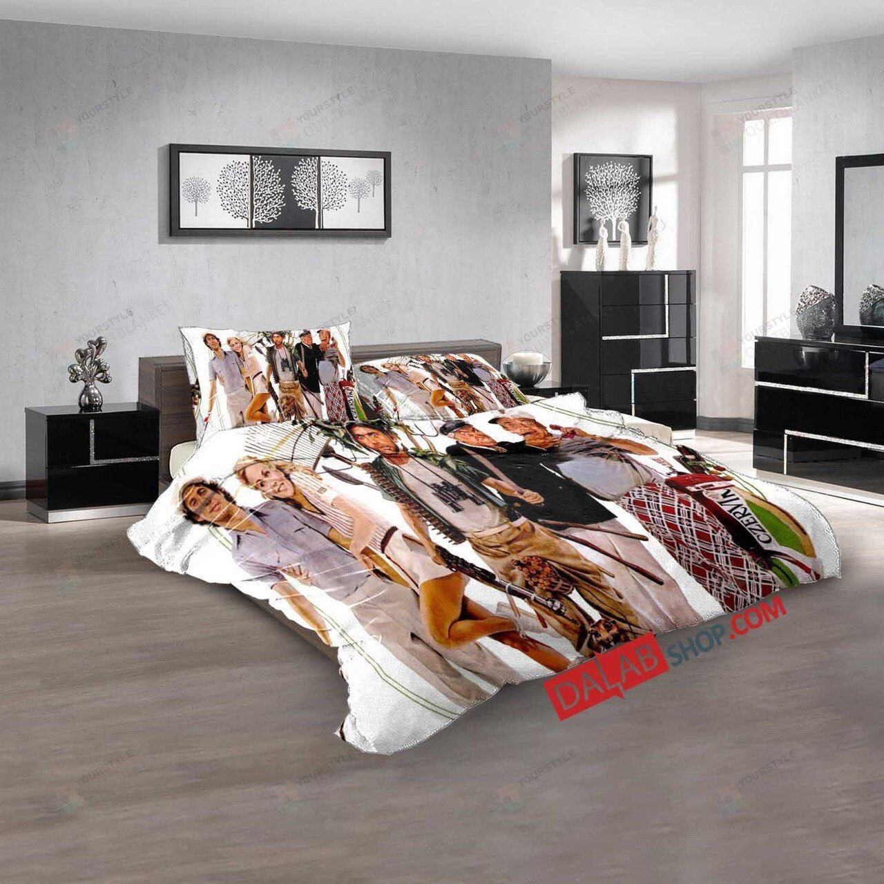 Movie Caddyshack N 3d Customized Duvet Cover Bedroom Sets Bedding Sets