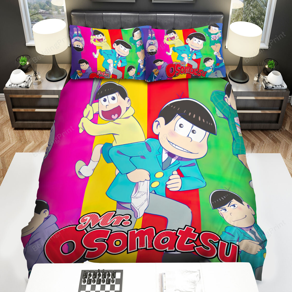 Mr. Osomatsu The Sextuplets Poster Bed Sheets Spread Duvet Cover Bedding Sets