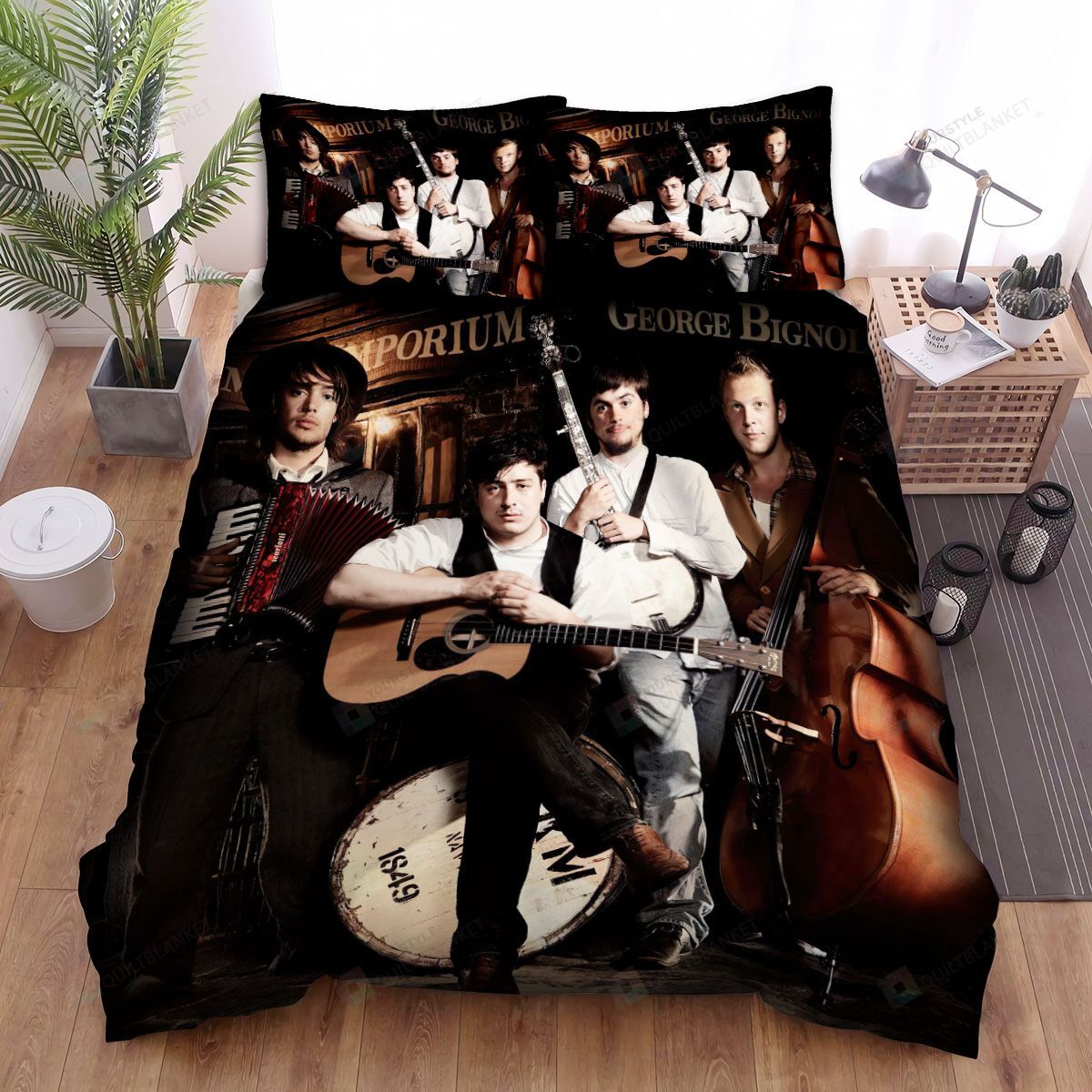 Mumford & Sons The Incredible Rise Bed Sheets Spread Comforter Duvet Cover Bedding Sets