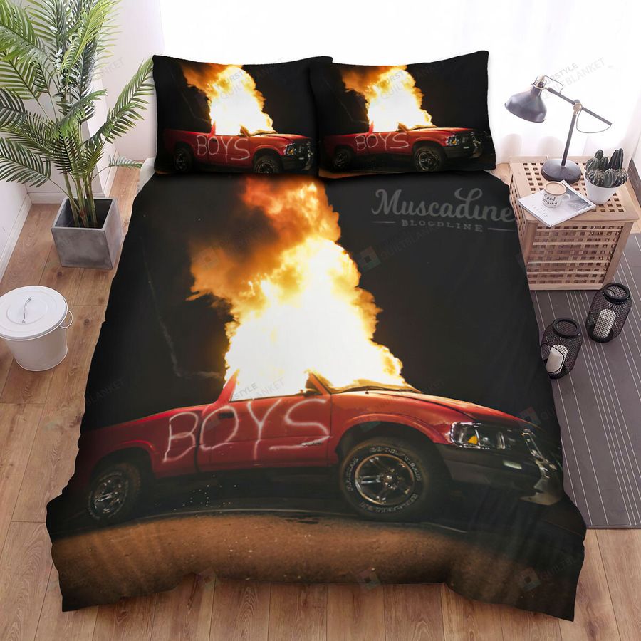 Muscadine The Car Is Burning Bed Sheets Spread Comforter Duvet Cover Bedding Sets