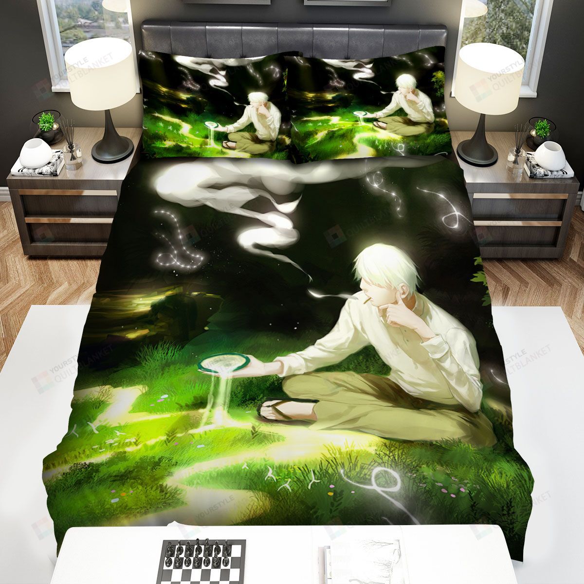 Mushishi Ginko Bed Sheets Spread Comforter Duvet Cover Bedding Sets