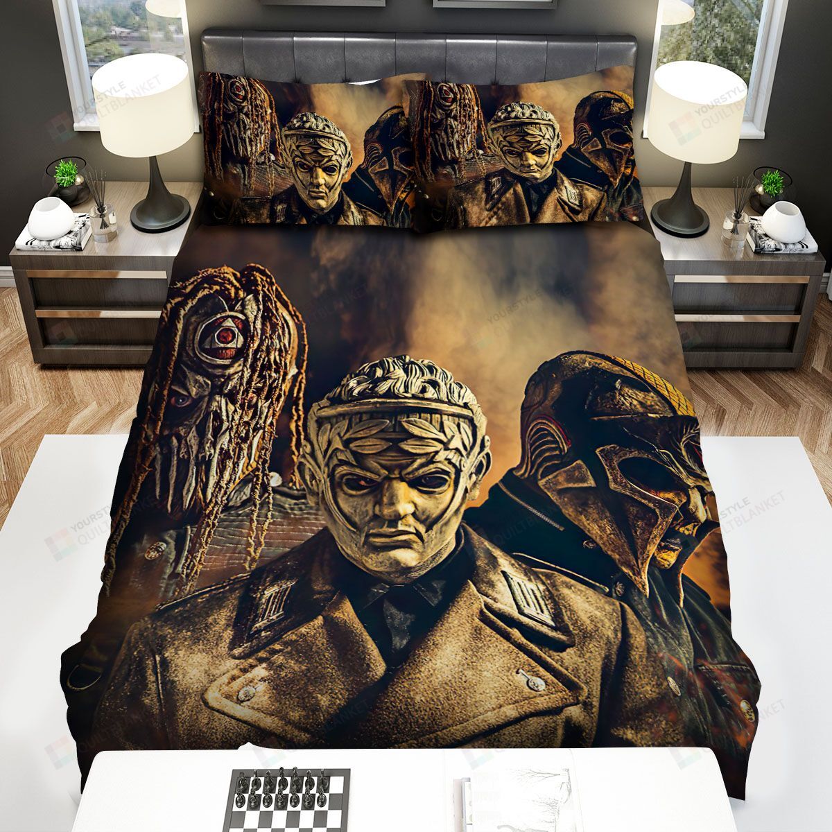 Mushroomhead Band A Wonderful Life Album Cover Bed Sheets Spread Comforter Duvet Cover Bedding Sets