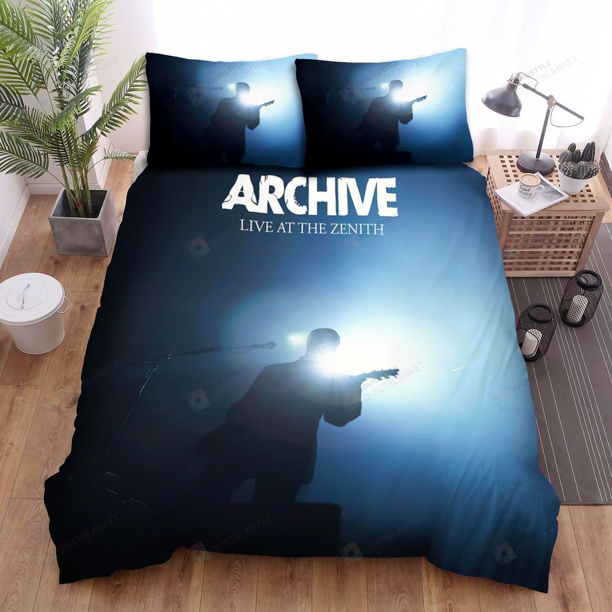 Music, Archive Band, Live At The Zenith Bed Sheets Spread Duvet Cover Bedding Sets
