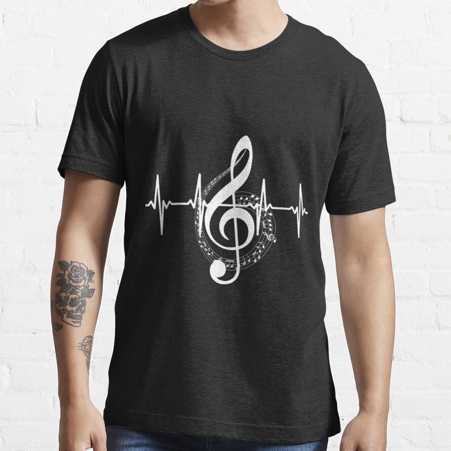 Music Music The Heart Beat Of The Soul Pullover Hoodie Essential T-Shirt