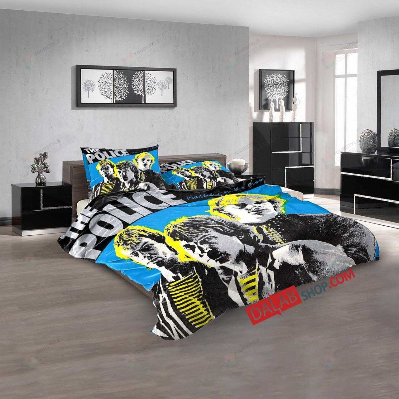 Musical Artists '80s The Police1d 3d Customized Duvet Cover Bedroom Sets Bedding Sets