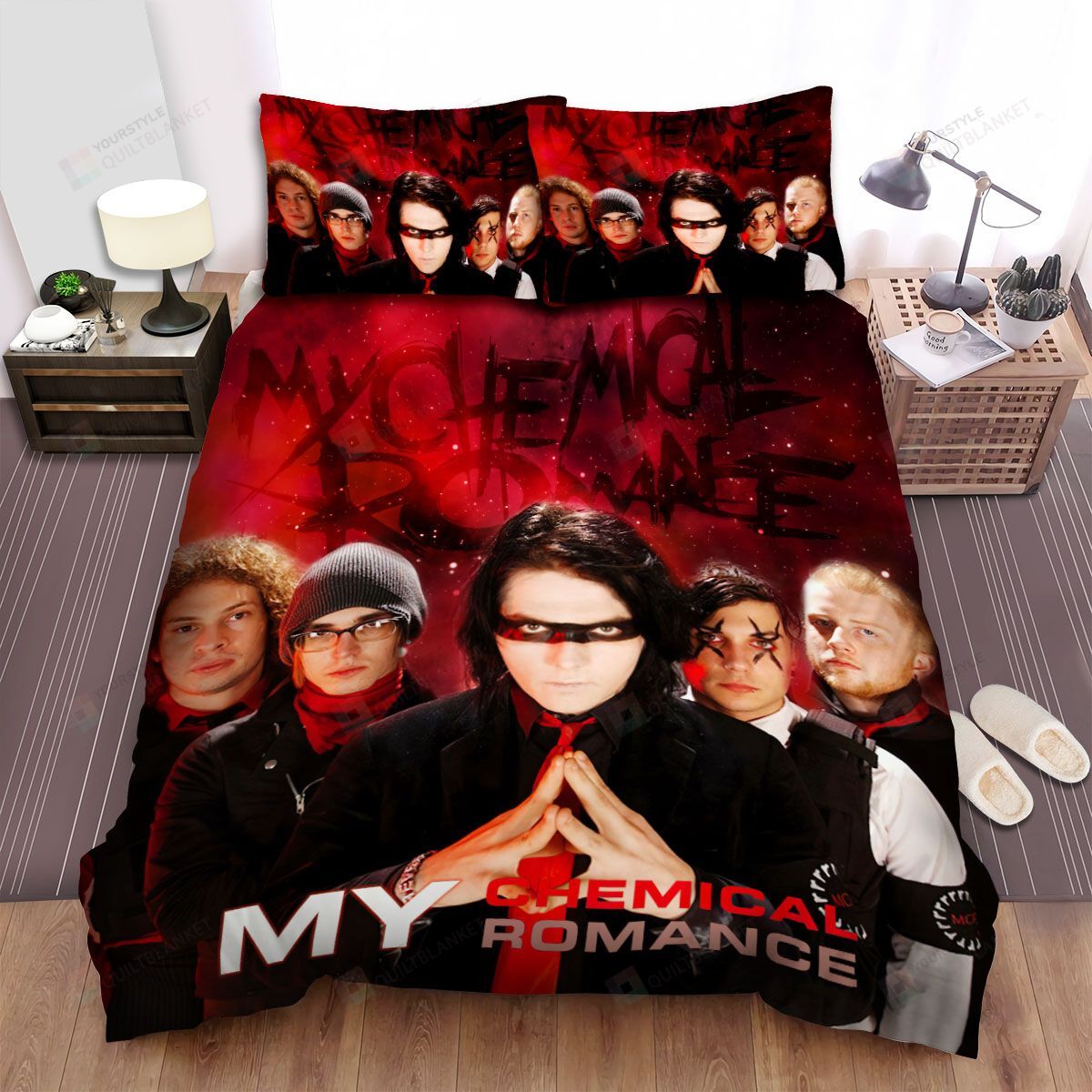 My Chemical Romance Revenge Era Image Bed Sheets Spread Duvet Cover Bedding Sets