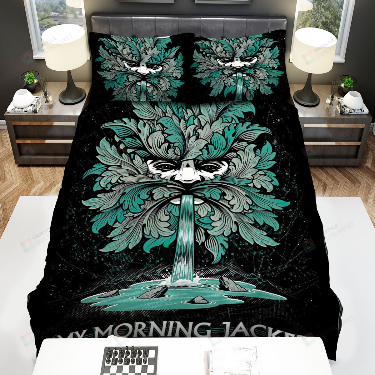 My Morning Jacket Artwork 4 Bed Sheets Spread Comforter Duvet Cover Bedding Sets