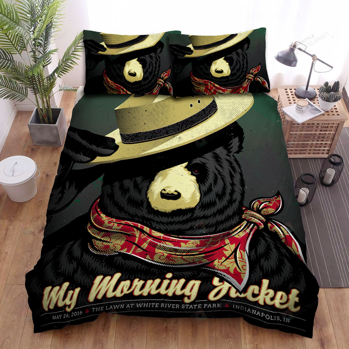 My Morning Jacket Poster Art Bed Sheets Spread Comforter Duvet Cover Bedding Sets