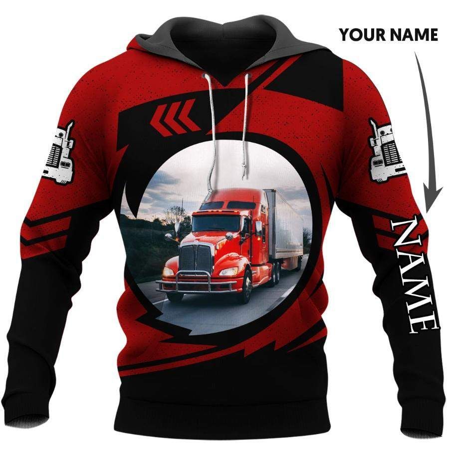 My Teacher Was Wrong Im A Truck Driver Personalized Unisex Hoodie PA