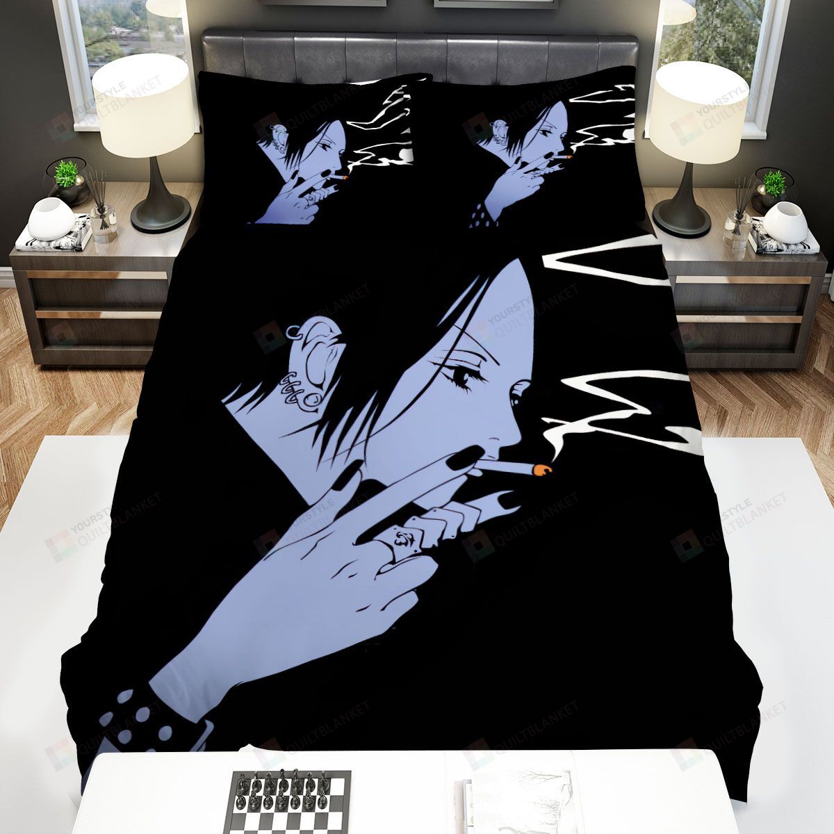 Anime Bedding Set 2Pcs 3Pcs KizunaAI Quilt Duvet Cover Single Double King  Size | eBay