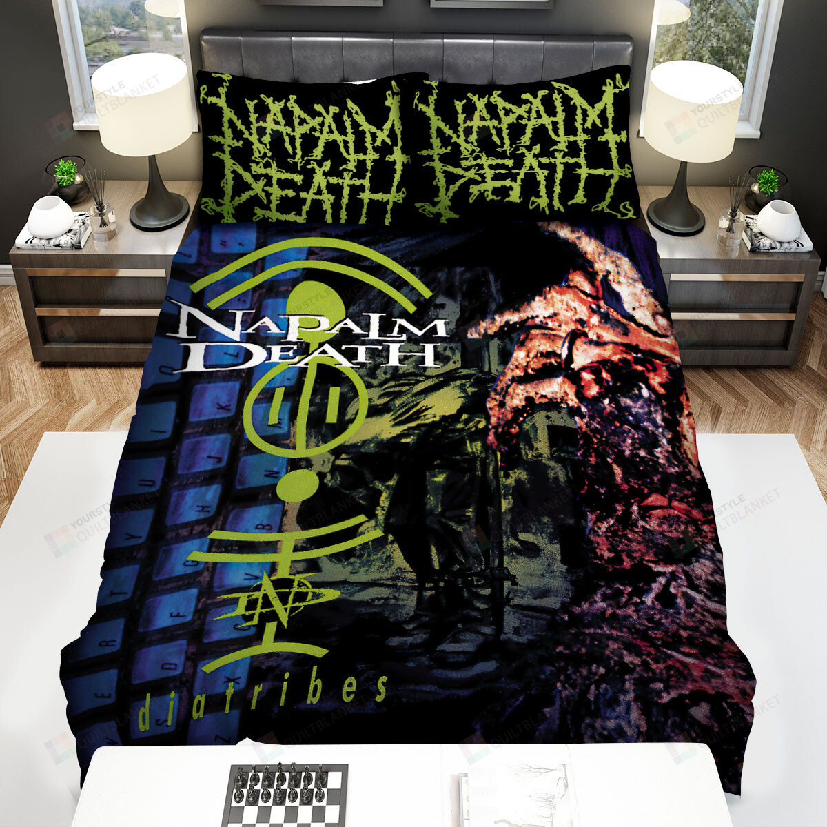 Napalm Death Cover 9 Bed Sheets Spread Comforter Duvet Cover Bedding Sets