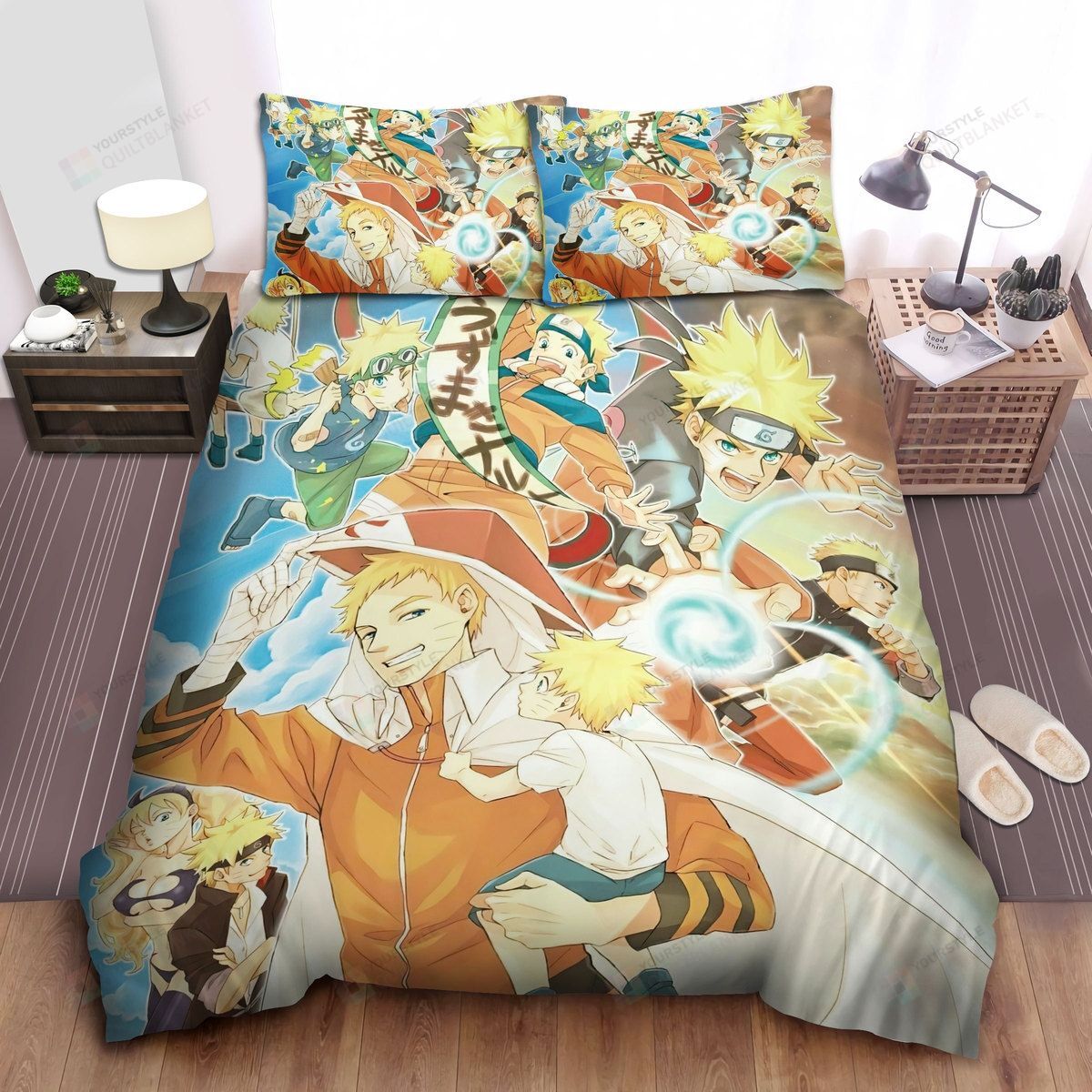 Naruto Evolution Bed Sheets Spread Comforter Duvet Cover Bedding Sets