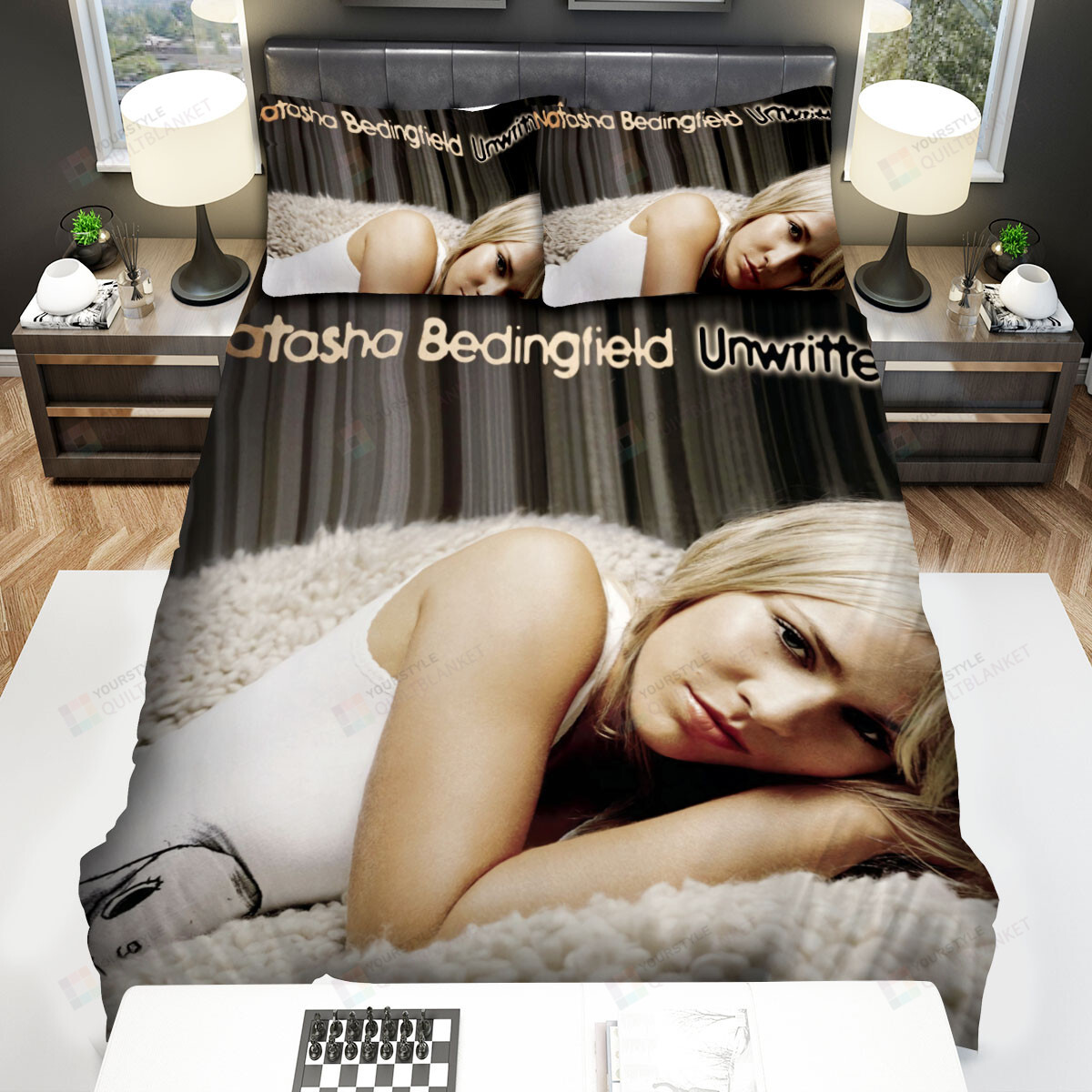 Natasha Bedingfield Unwritten Artwork Bed Sheets Spread Comforter Duvet Cover Bedding Sets