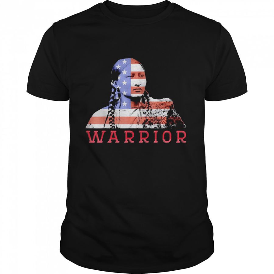 Native American Warrior Woman Shirt