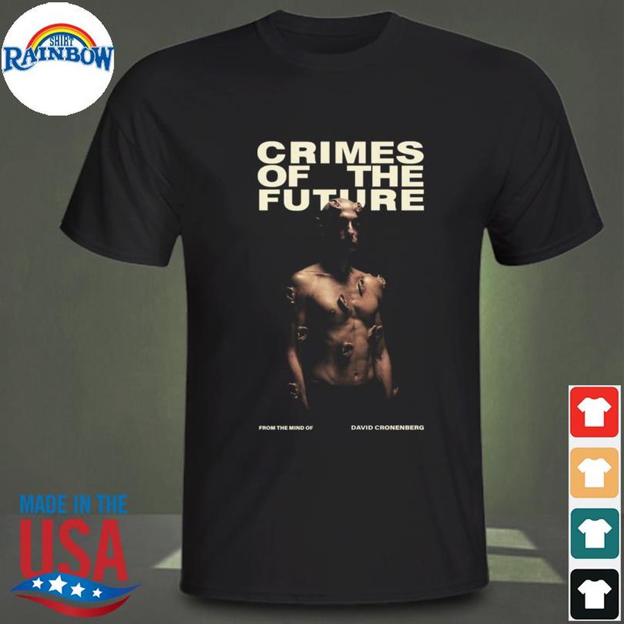 Neon crimes of the future shirt
