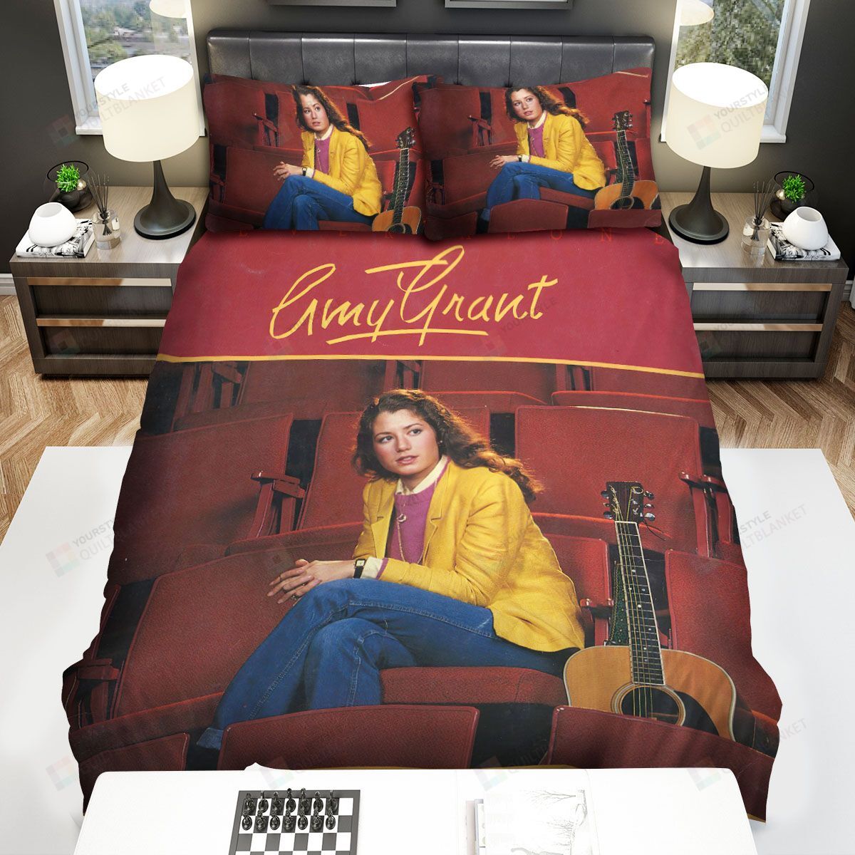Never Alone Amy Grant Bed Sheets Spread Comforter Duvet Cover Bedding Sets