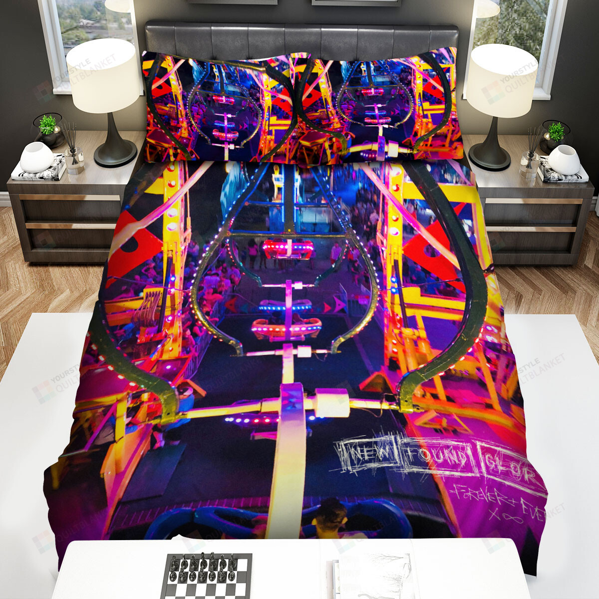 New Found Glory Band Album Foever+Ever X Infinity  Bed Sheets Spread Comforter Duvet Cover Bedding Sets