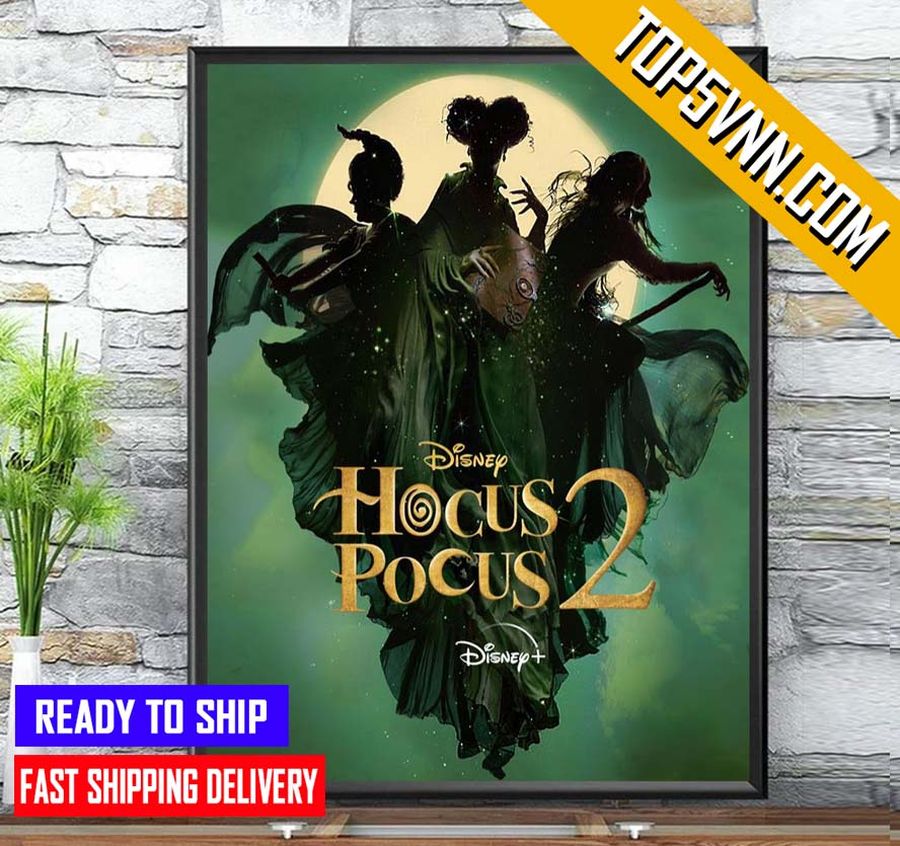 NEW Hocus Pocus 2 Poster Hocus Pocus Witches 2022 Vintage Retro Gifts Poster Canvas