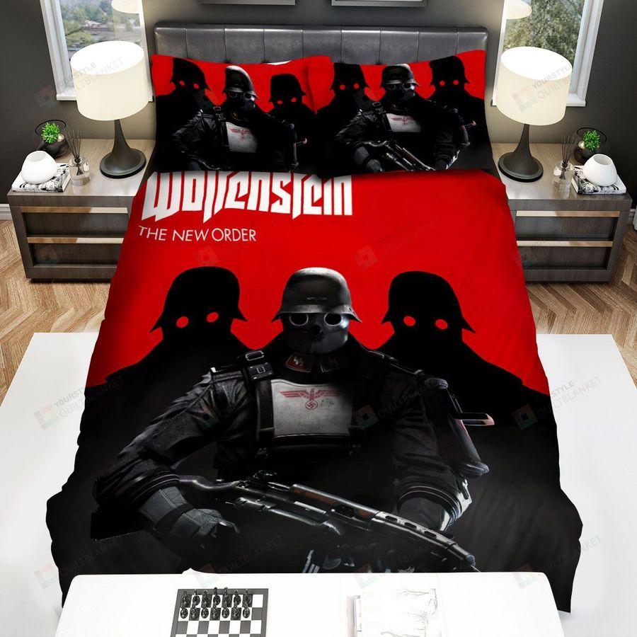 New Order Wolfenstein Bed Sheets Spread Comforter Duvet Cover Bedding Sets