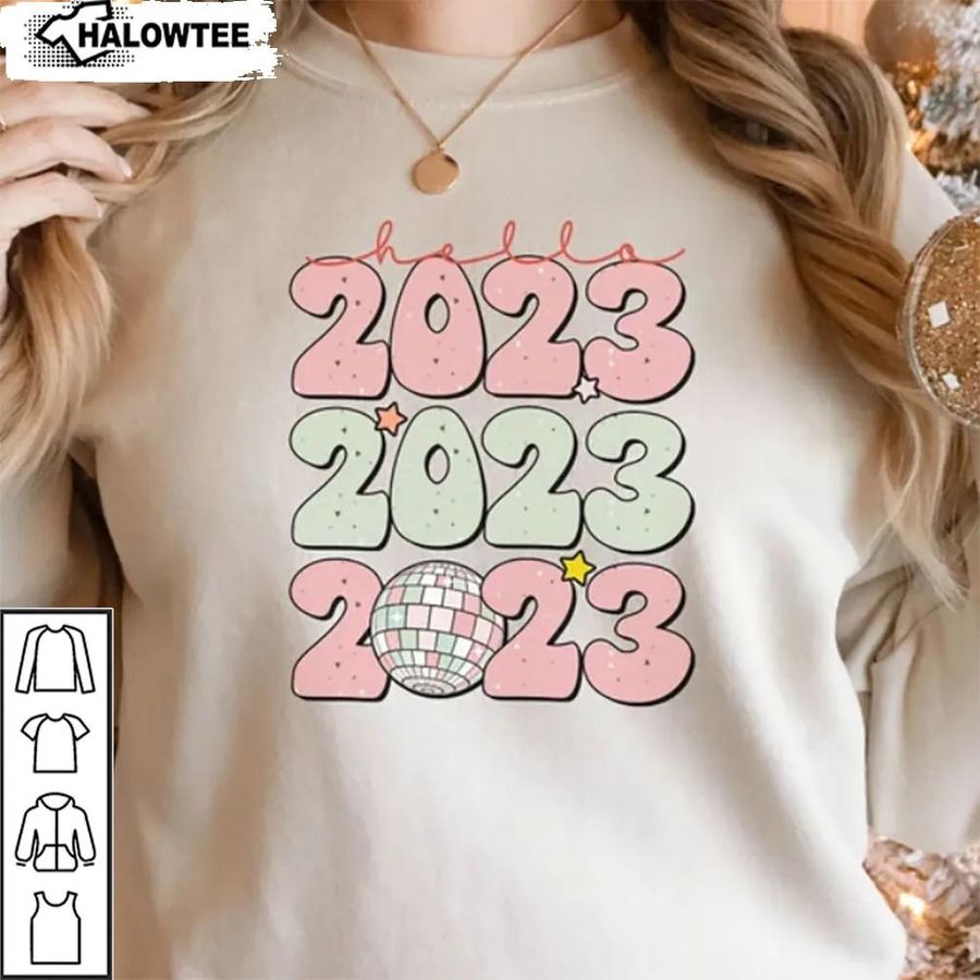New Year Sweatshirt New Year Gathering Party 2023 New Year