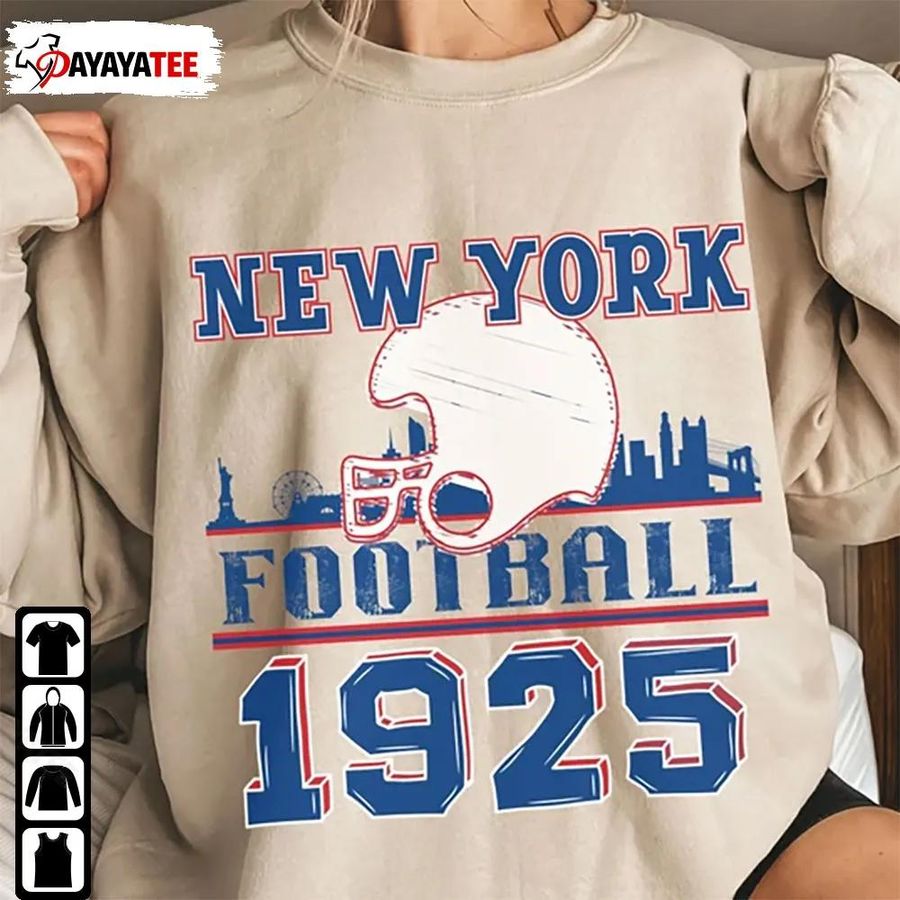 New York Giants Football Shirt New York Football Sweatshirt