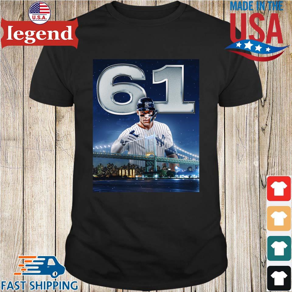 New York Yankees Aaron Judge 61 Hr Shirt