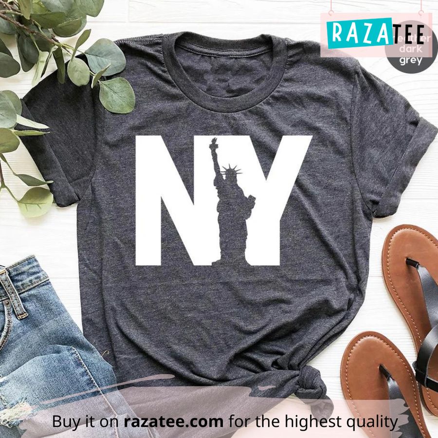 New York Yankees Clothing, Statue Of Liberty Shirts, New York City Tshirt, NYC Tee, Patriotic USA Shirt