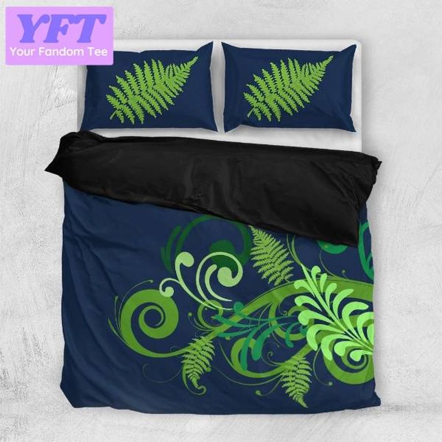 New Zealand Tropical Forest And Flower Art 3D Bedding Set