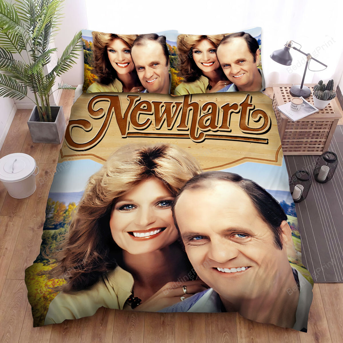 Newhart Movie Poster 2 Bed Sheets Spread Comforter Duvet Cover Bedding Sets