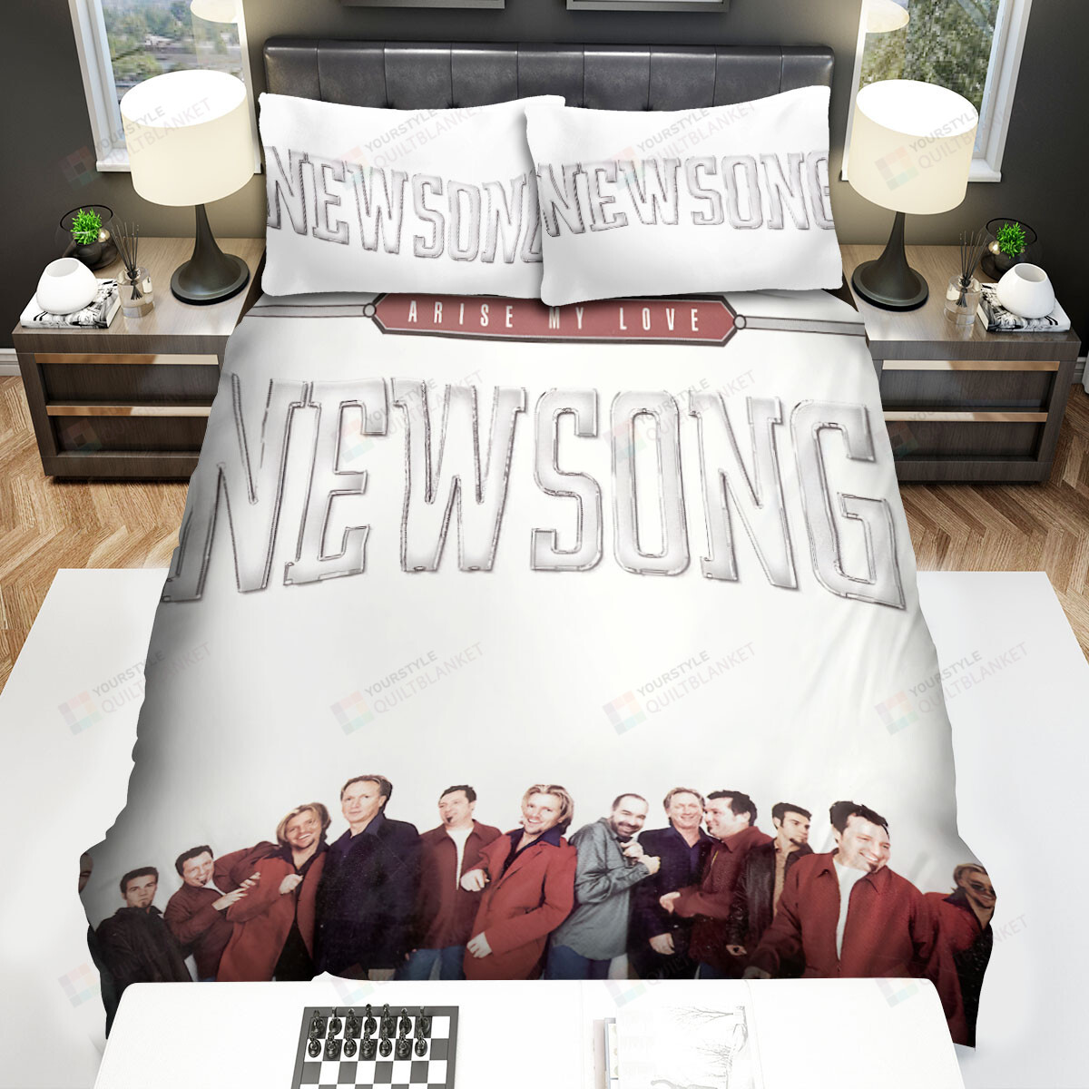 Newsong Arise My Love Bed Sheets Spread Comforter Duvet Cover Bedding Sets