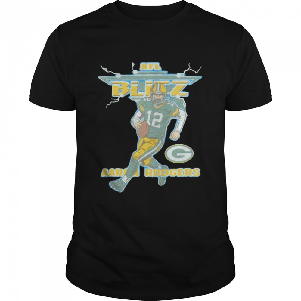 NFL Blitz Packers Aaron Rodgers shirt