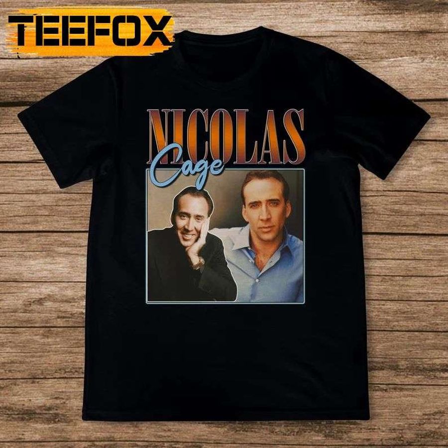 Nicolas Cage Actor Tv Series Unisex T-Shirt