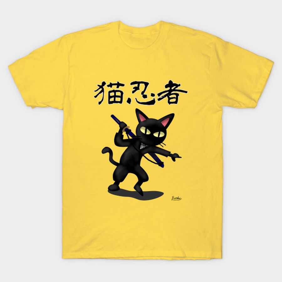 Ninja Cat T-shirt, Hoodie, SweatShirt, Long Sleeve
