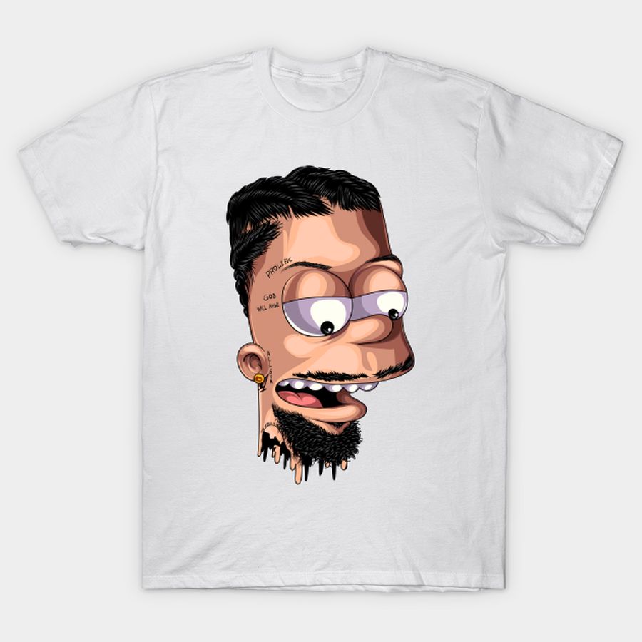 Nipsey Hussle  Simpson art Design T-Shirt Hoodie Stickers T-shirt, Hoodie, SweatShirt, Long Sleeve