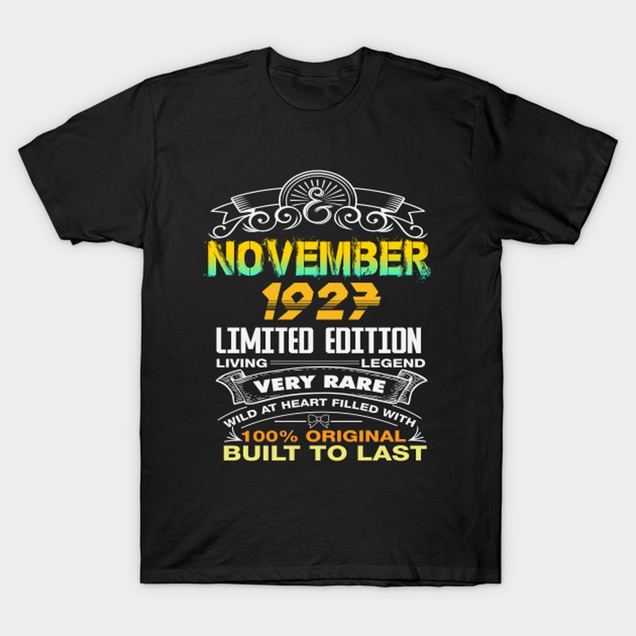 November 1927 limited edition T-shirt, Hoodie, SweatShirt, Long Sleeve