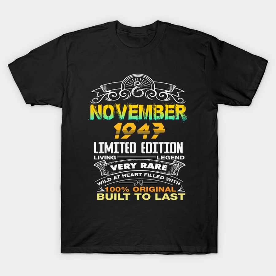 November 1947 limited edition T-shirt, Hoodie, SweatShirt, Long Sleeve