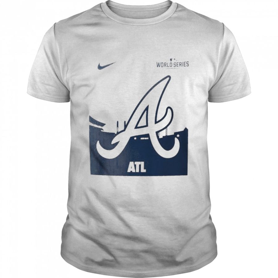 Official Atlanta Braves Nike 2021 World Series Bound Icon T Shirt