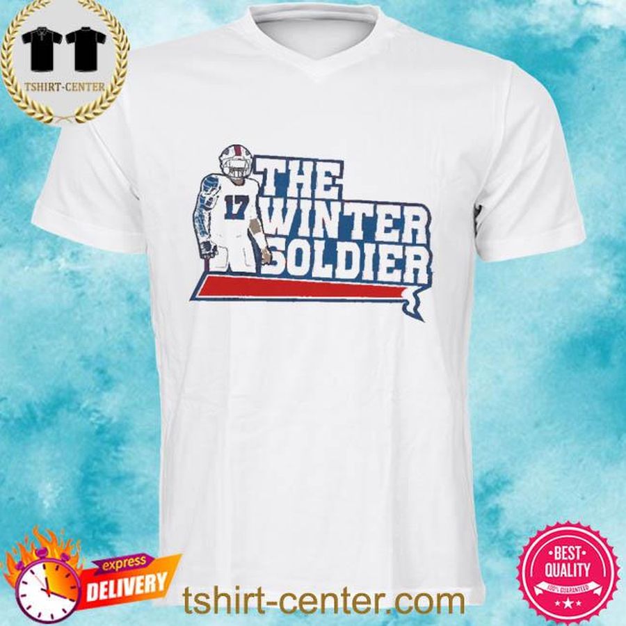 Official Buffalo Bills Josh Allen Soldier the Winter Shirt
