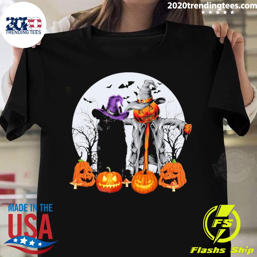 Official halloween Scarecrow Schipperke T-shirt