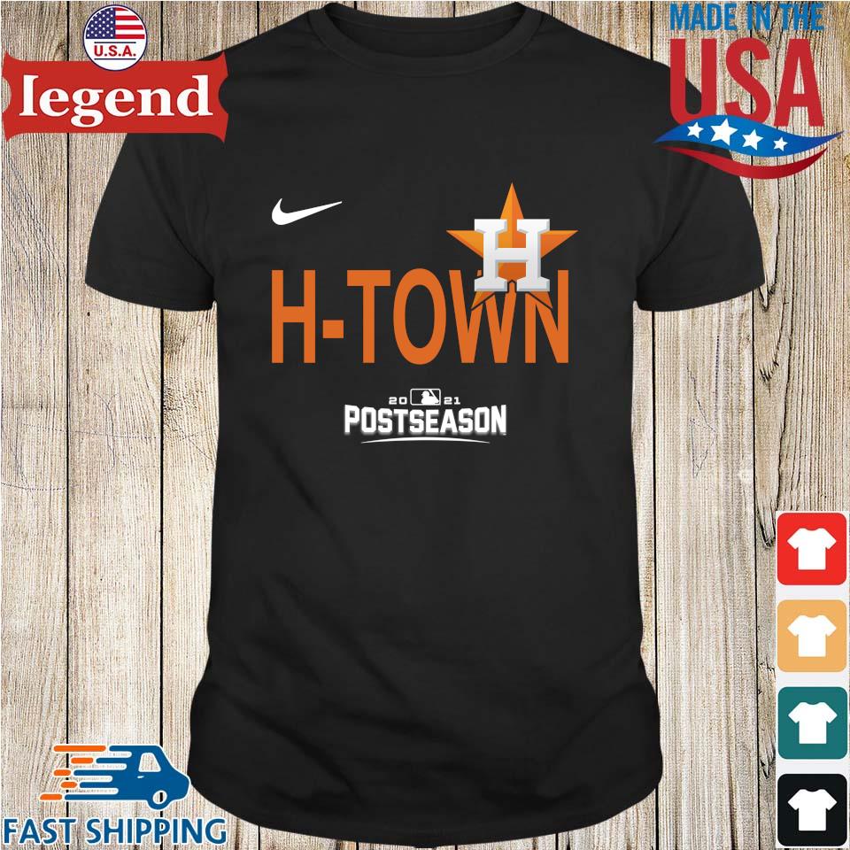 Official Houston Astros H-Town 2021 Postseason Shirt