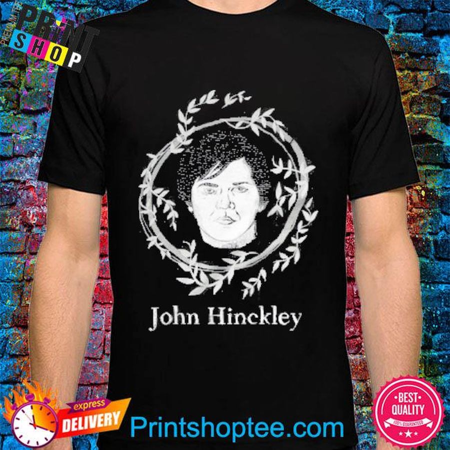 Official John hinckley black shirt