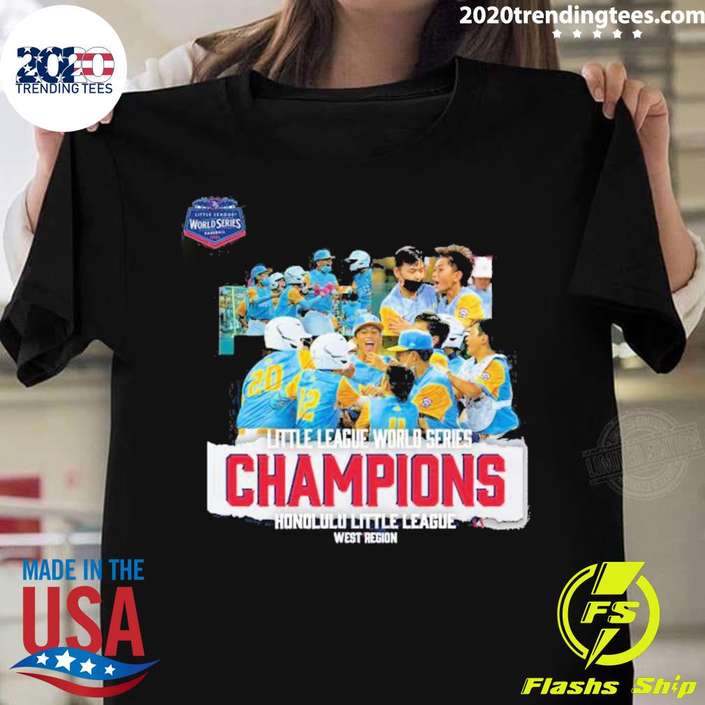 Official little League World Series Champions Honolulu Little League West Region 2022 T-shirt